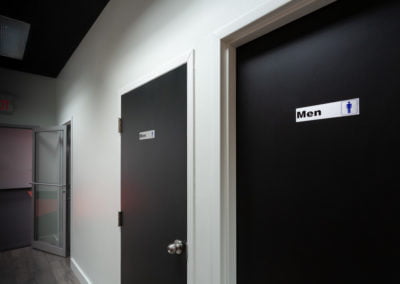 DCR Martial Arts Academy Burlington washrooms change rooms