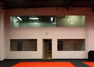 Burlington Taekwondo DCR Academy viewing areas for parents and guests