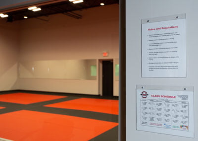 DCR Burlington Martial Arts School schedule and regulations