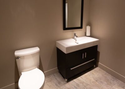 DCR Burlington Taekwondo Academy washrooms