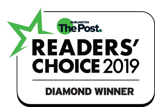 Burlington Post Readers Choice award 2019