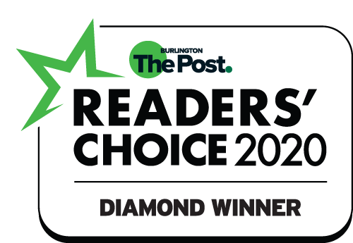 Burlington Post Readers Choice award 2020